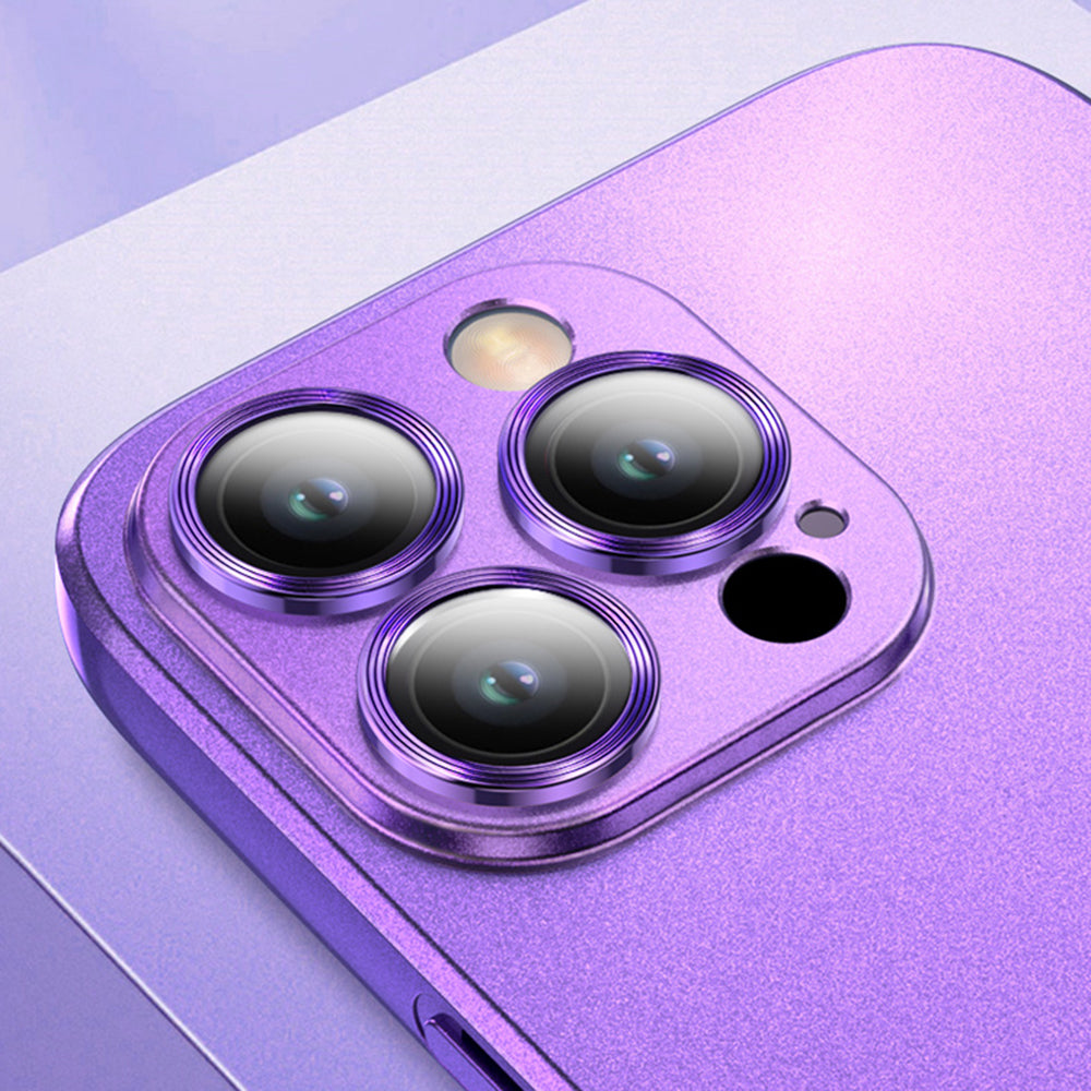 For iPhone 13 Pro Max 6.7 inch TPU Phone Case Electroplated Matte Phone Cover with Built-in Camera Lens Protector For iPhone 13 Pro Max 6.7 inch TPU Phone Case Electroplated Matte Phone Cover with Built-in Camera Lens Protector